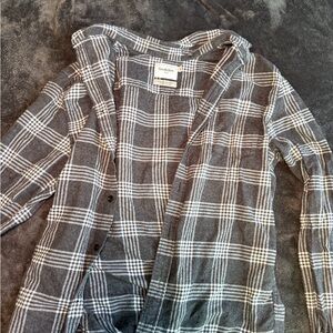 Goodfellow & Co Charcoal Checkered Shirt